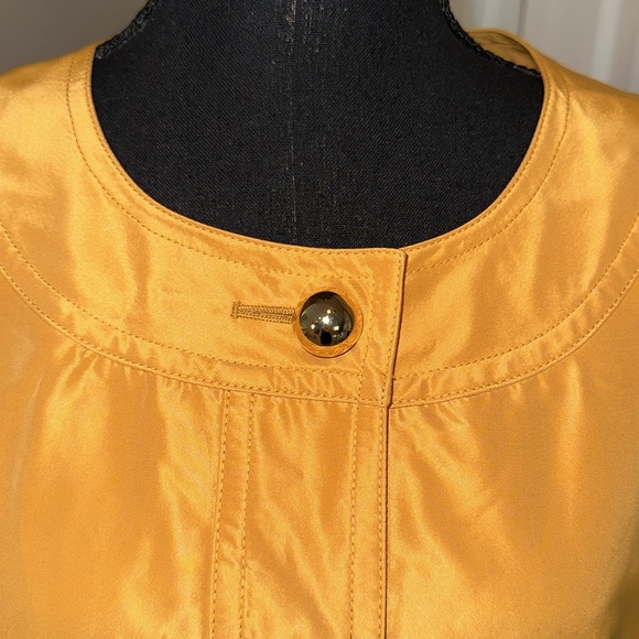 Carlisle Vintage Jacket unique high end fashion size 14 bubble sleeves 💛 Fab - Picture 3 of 16